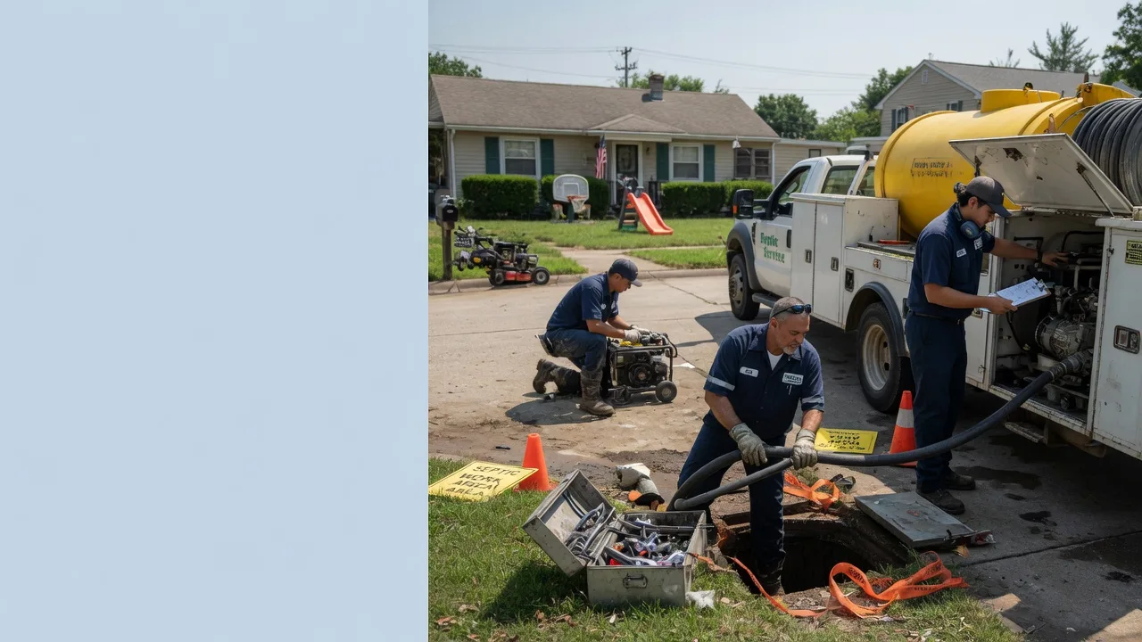Septic Tank Pumping in Santa Anna, TX near me